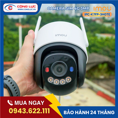 Camera IMOU sim 4G Cruiser SC 4G 3MP IPC-K7FP-3H0TE